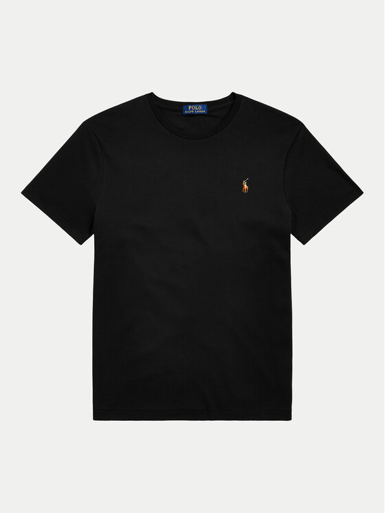 Polo Ralph Lauren Polo Ralph Lauren T-Shirt 710740727 Μαύρο Slim Fit