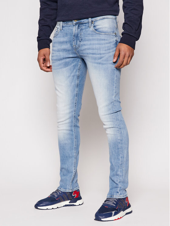 Guess Jeans Chris M1RA27 D4B73 Blu Super Skinny Fit • Modivo.it