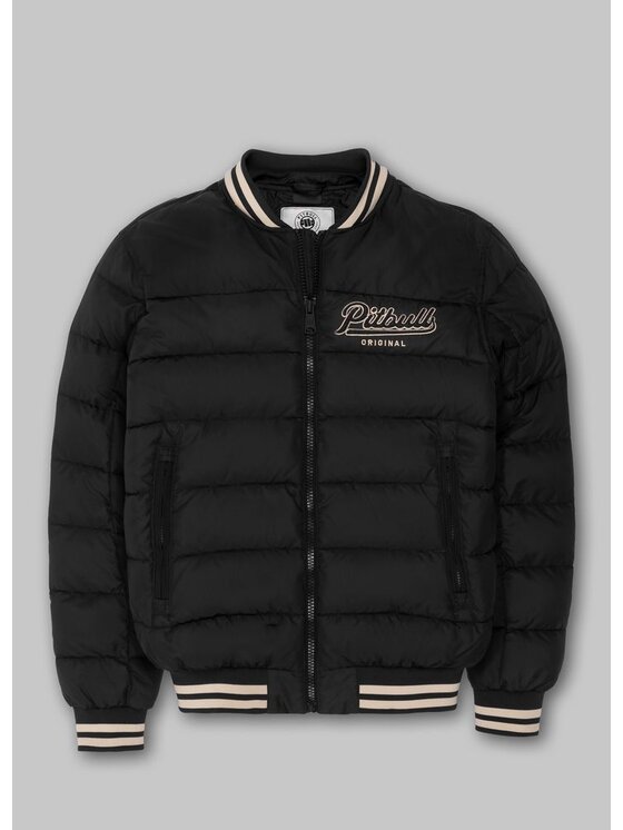 PITBULL PITBULL Kurtka zimowa HIDDEN Czarny Regular Fit