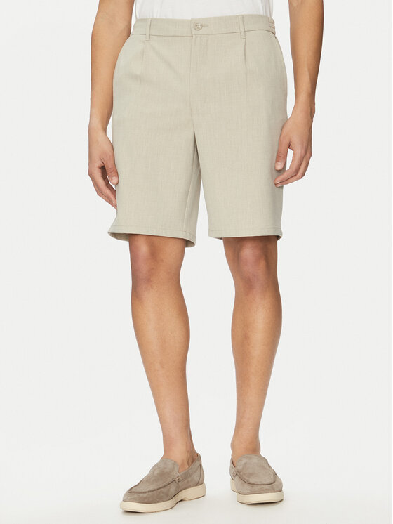 Only & Sons Bavlnené šortky Lou 22032473 Béžová Regular Fit