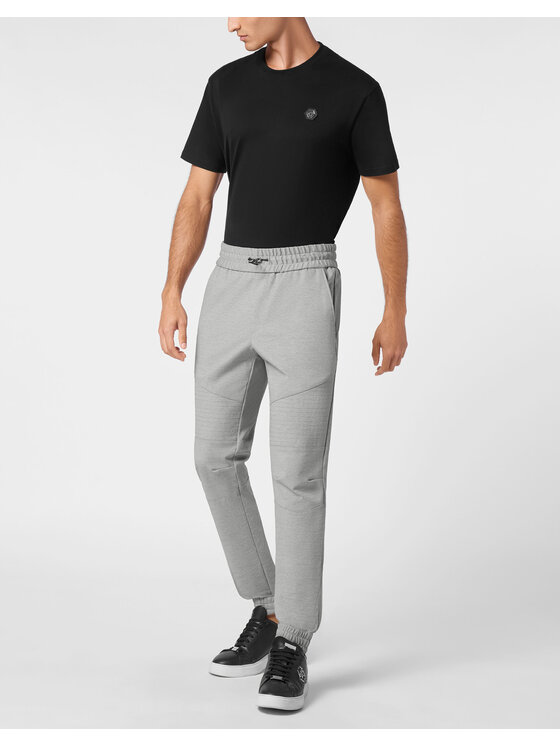 PHILIPP PLEIN PHILIPP PLEIN Joggers kalhoty 9373 Šedá Jogger Fit