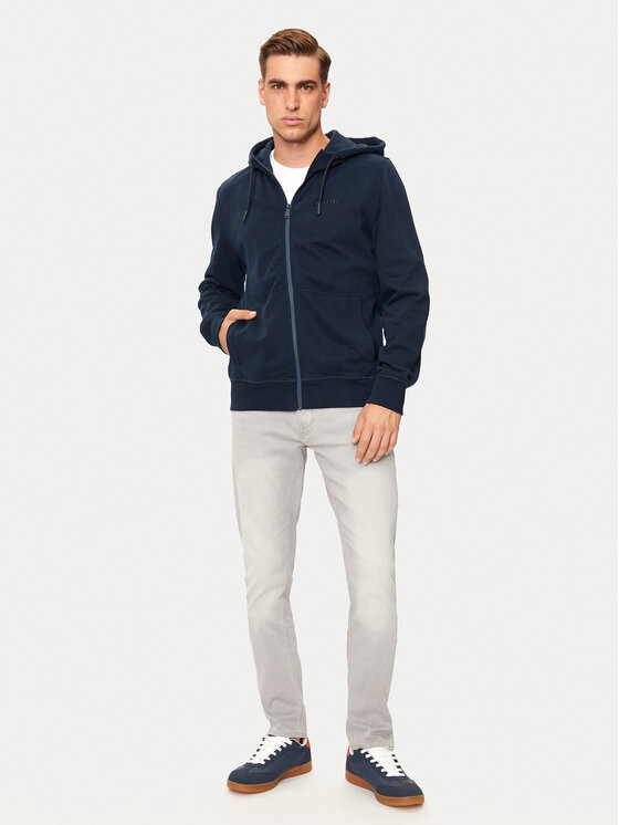Mustang Mustang Sweatshirt Brighton 1015635 Dunkelblau Regular Fit