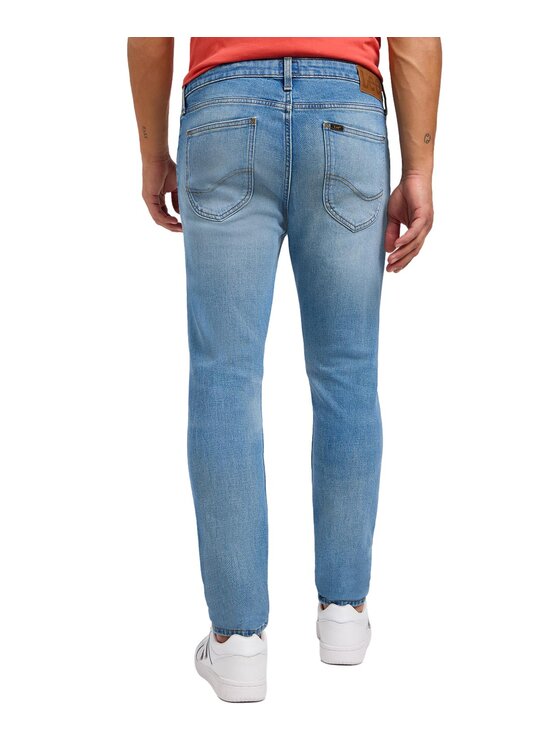 Lee Lee Jeansy 112349205 Niebieski Skinny Fit