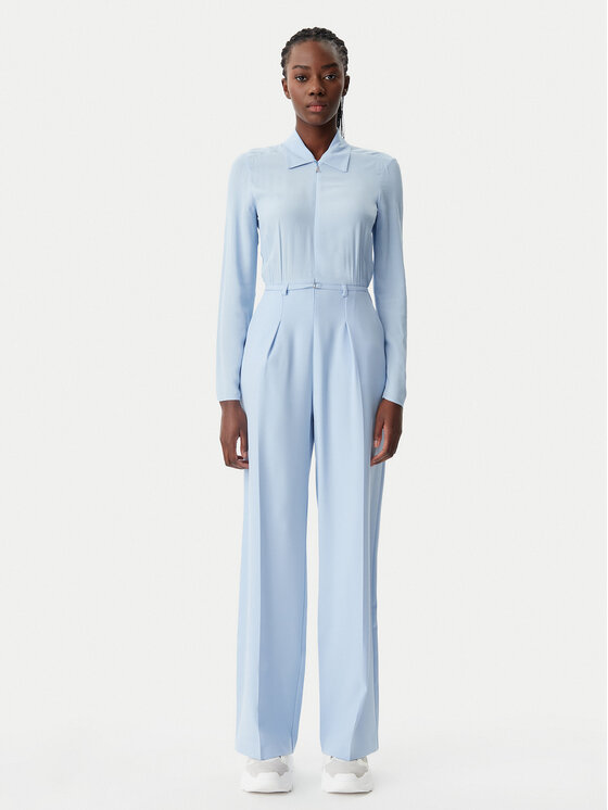 Patrizia Pepe Ολόσωμη φόρμα 8T0047 A545 CA38 Γαλάζιο Regular Fit