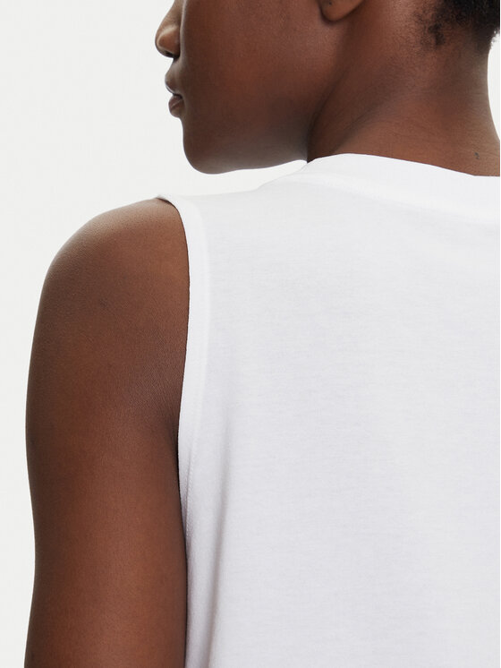 Under Armour Under Armour Φανελάκι τεχνικό Rival Muscle 1383659 Λευκό Regular Fit