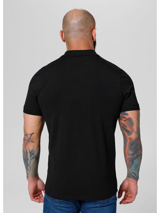 PITBULL PITBULL T-Shirt Koszulka Czarny Regular Fit