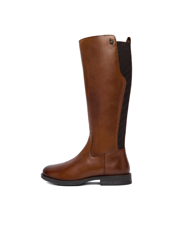 U.S. Polo Assn. U.S. Polo Assn. Stiefel CEO-INGRID001W/EL1 Braun