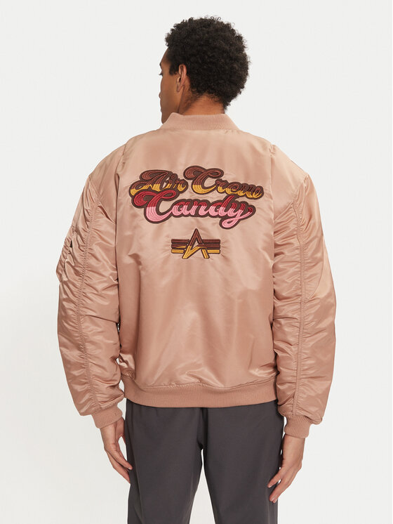 Alpha Industries Alpha Industries Яке бомбър 148140 Бежов Regular Fit