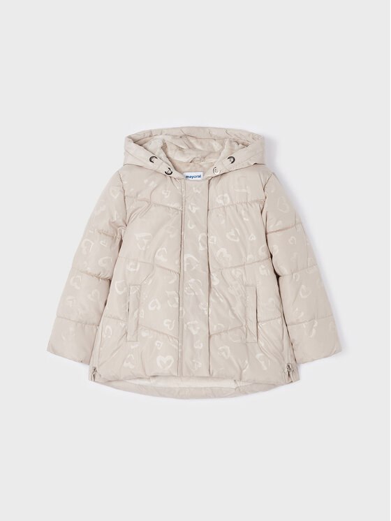 Mayoral Mayoral Giubbotto invernale 4494 Beige Regular Fit
