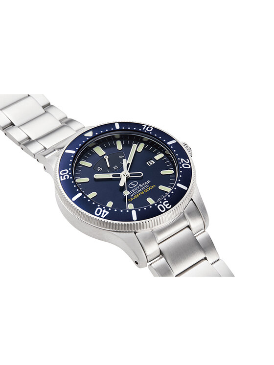 Orient Star Orient Star Zegarek RE-AU0302L00B Srebrny