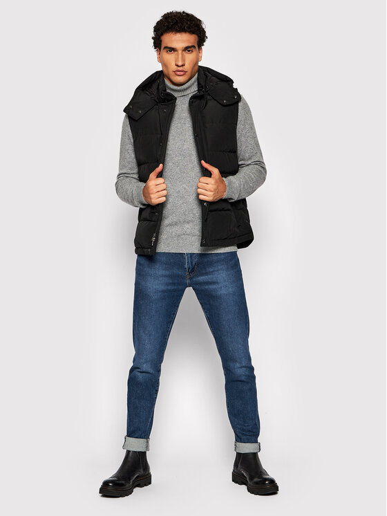 Gilet Aluetian CFWOVE0035MRUT0001 Nero Regular Fit...