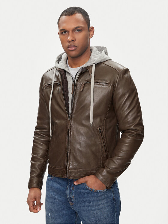 Giacca di pelle Serge Pariente