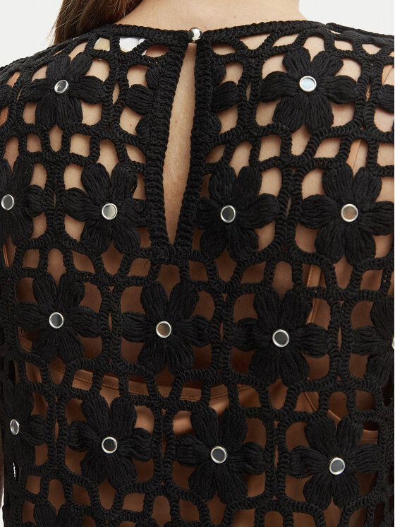 MICHAEL Michael Kors MICHAEL Michael Kors Vasarinė suknelė MS683CWKNE Juoda Slim Fit