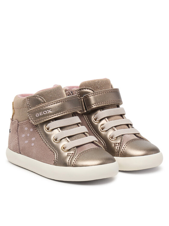 Geox Geox Αθλητικά B Gisli Girl B661MA 022NF C5005 M Σκούρο μπεζ