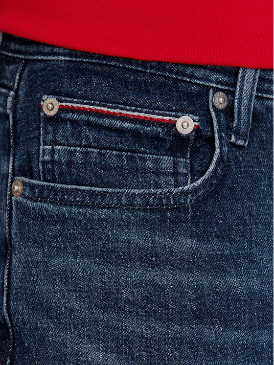 Tommy Hilfiger Tommy Hilfiger Farmer Merceer MW0MW35169 Sötétkék Straight Fit