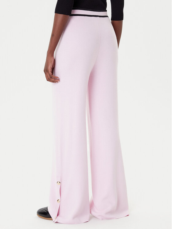 Liu Jo Sport Liu Jo Sport Pantaloni in maglia TF5252 MS59L Rosa Regular Fit