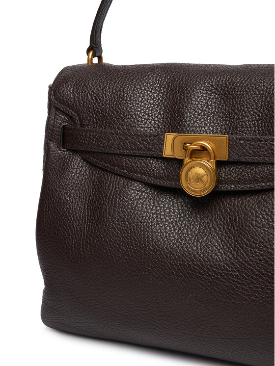 MICHAEL Michael Kors MICHAEL Michael Kors Τσάντα Hamilton 30F6ANXS7E Σκούρο καφέ