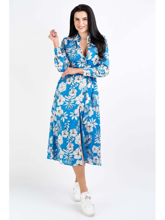 user_fdeca4e3様 Pinko Sukienka codzienna Assente Niebieski Regular Fit