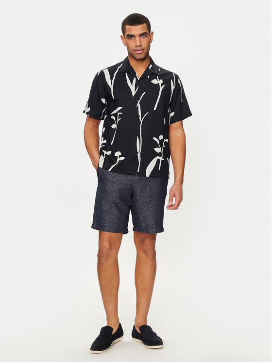 Selected Homme Selected Homme Ing Slhrelax-Rajesh 16091066 Sötétkék Relaxed Fit