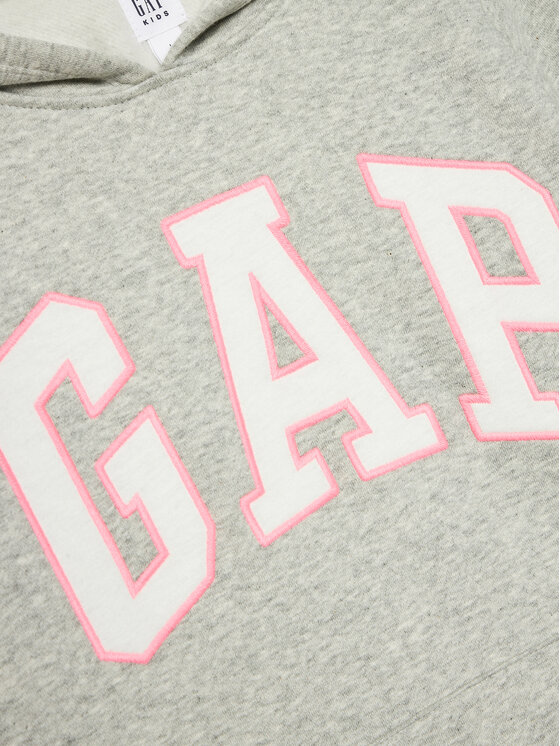 Gap Gap Суитшърт 849381-15 Сив Regular Fit