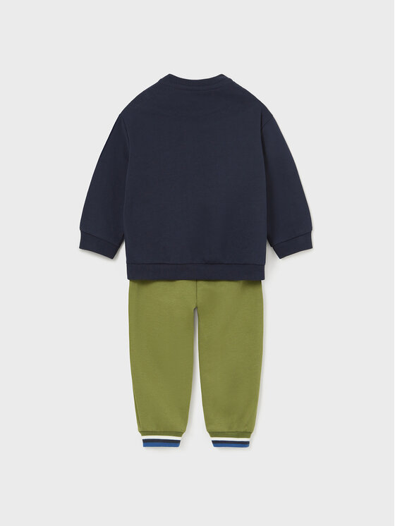 Mayoral Mayoral Completo felpa e pantaloni di tessuto 2.874 Blu Regular Fit