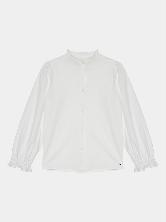 Tommy Hilfiger Košeľa KG0KG07831 D Biela Relaxed Fit