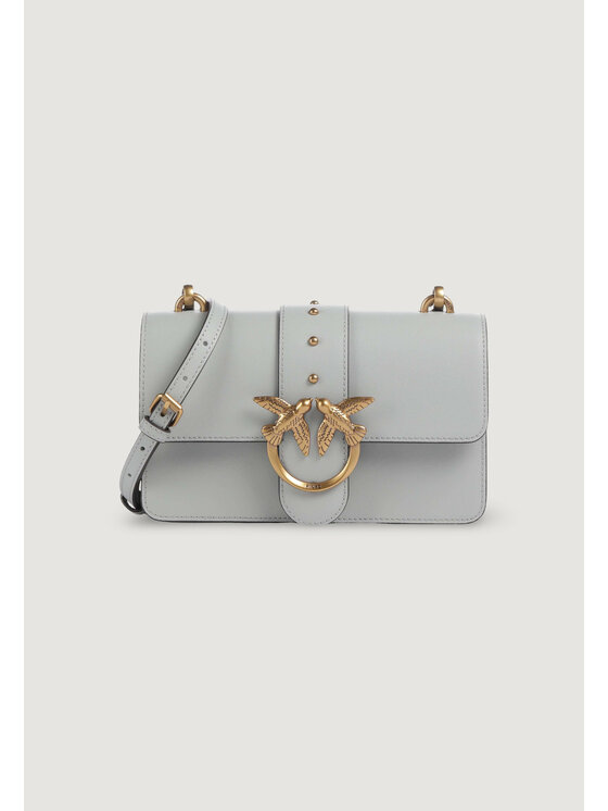PINKO PINKO Τσάντα LOVE ONE MINI Γκρι