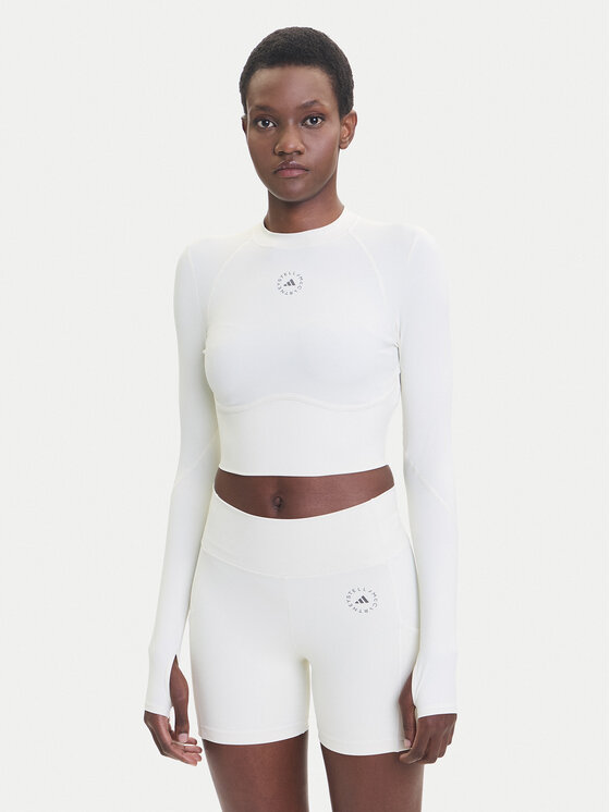 adidas by Stella McCartney adidas by Stella McCartney Športna majica Training JM1403 Bež Slim Fit