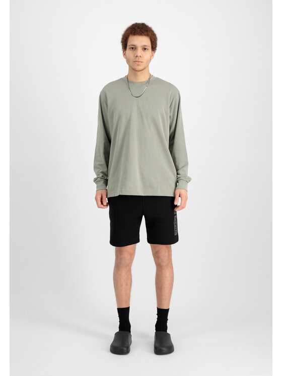 Alpha Industries Alpha Industries Šortky z materiálu AI.146365-03-XXL Černá Regular Fit