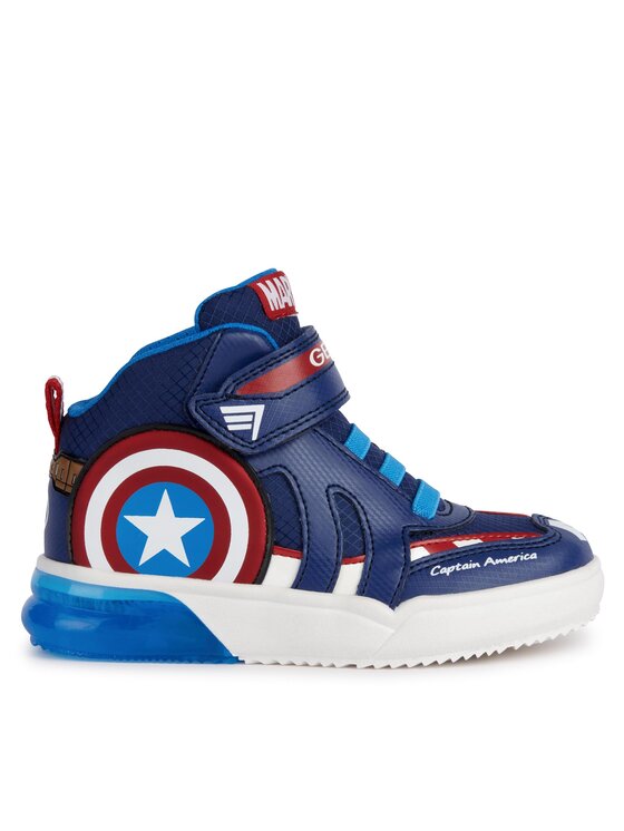 Sneakers Geox MARVEL J Grayjay Boy J369YC 0FU50 C0735 DD Bleumarin