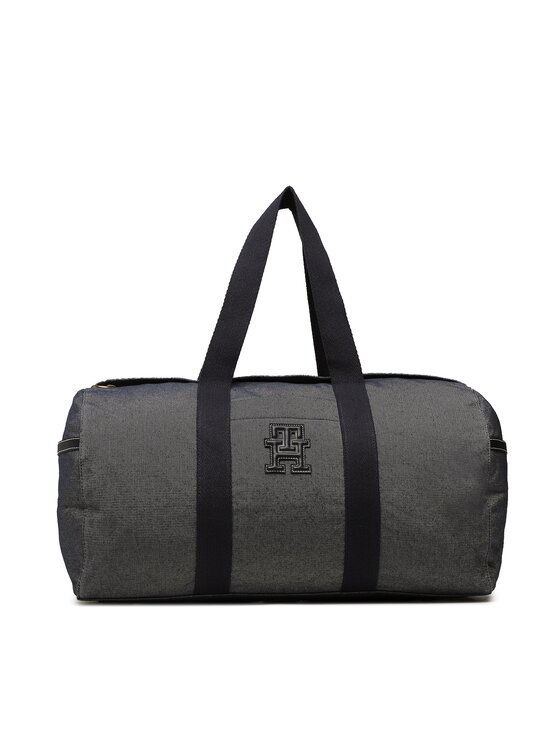 Tommy Hilfiger Pārnēsajamā soma Th Monogram Duffle AM0AM11287 Tumši zils