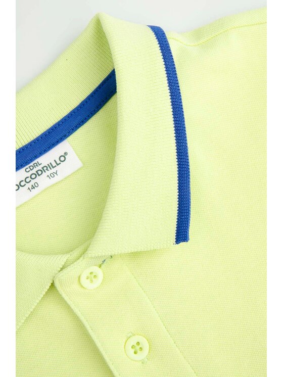 Coccodrillo Coccodrillo Polokošeľa WC5143601MBJ-030 Žltá Regular Fit