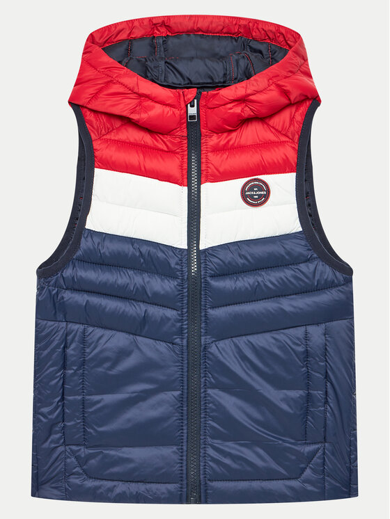 Jack & Jones Junior Jack & Jones Junior Weste Sprint 12258786 Dunkelblau Regular Fit