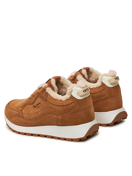 Pepe Jeans Pepe Jeans Sneakersy PLS60015 Brązowy