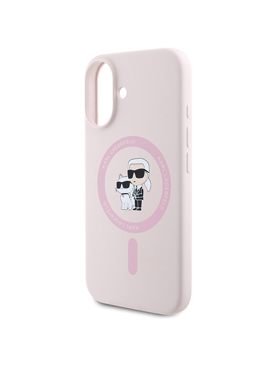 KARL LAGERFELD KARL LAGERFELD Etui na telefon Apple iPhone 16 Różowy
