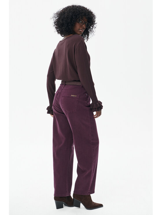 blue shadow blue shadow Sweter Daxy Brązowy Regular Fit