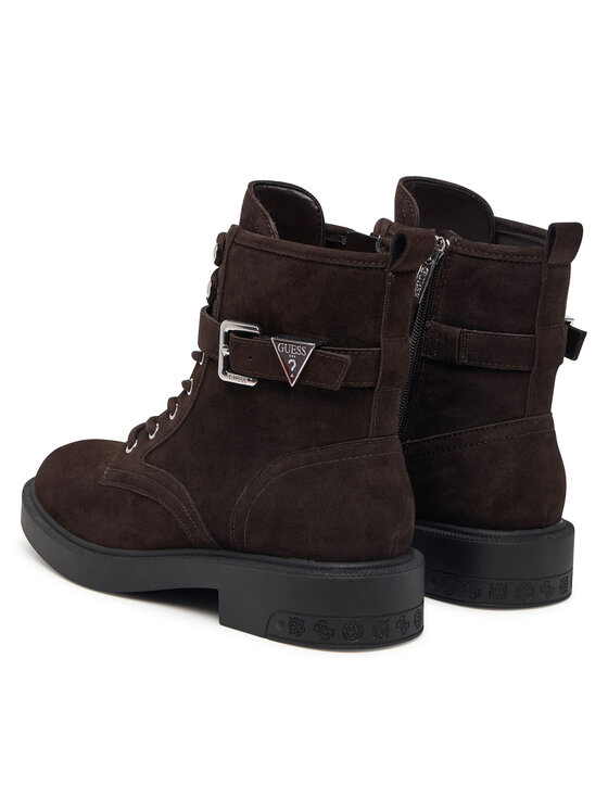 Guess Guess Черевики FLFFE2 LEA10 Темно-коричневий
