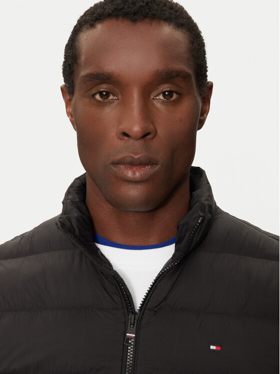 Tommy Hilfiger Tommy Hilfiger Жилетка за костюм MW0MW37255 Черен Regular Fit