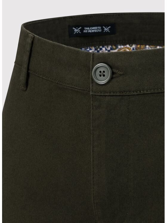 Pako Lorente Pako Lorente Spodnie materiałowe P23WB-WX-001 Zielony Slim Fit
