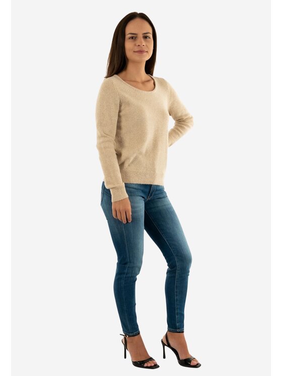 Yes Zee Yes Zee Maglione Maglia donna Oro Regular Fit
