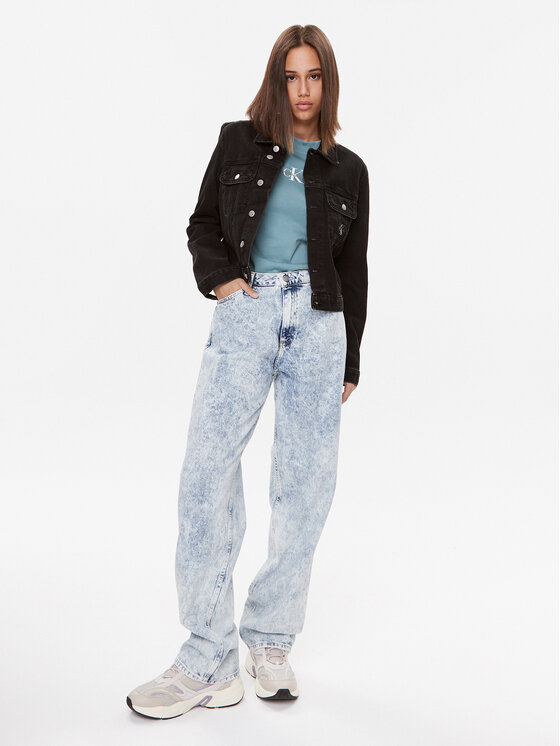 Calvin Klein Jeans Calvin Klein Jeans Džínsy 90's J20J222211 Modrá Straight Fit