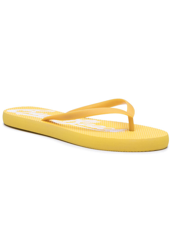Guess Guess Žabky Slides E1GZ06 BB006 Žltá