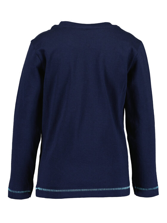 Blue Seven Blue Seven Bluzka 850716 X Granatowy Regular Fit