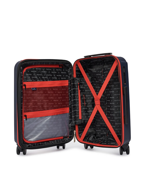 Nautica Nautica Walizka kabinowa WB-NTC-KS-003-07-S Granatowy