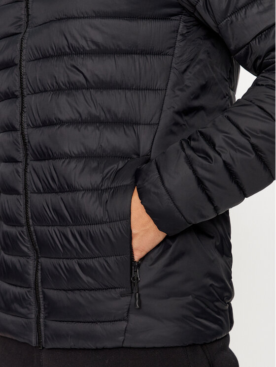 4F 4F Übergangsjacke 4FAW23TDJAM239 Schwarz Regular Fit