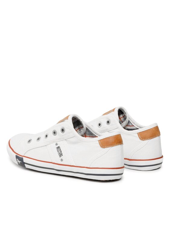 Mustang Mustang Sneakers aus Stoff 1099-409-1 Weiß