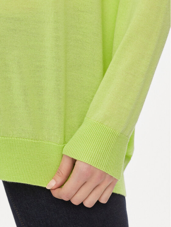 MAX&Co. MAX&Co. Sweter Derrik Zielony Relaxed Fit
