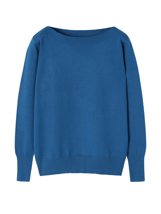 TATUUM Tatuum Sweter FIFER 1 Niebieski Oversize