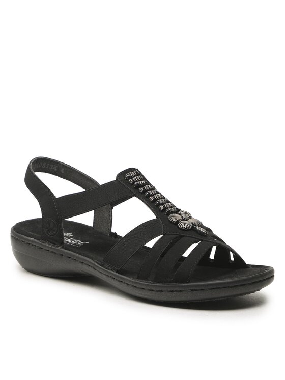 Rieker Rieker Sandali 60806-00 Nero