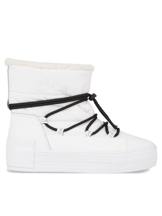 Sneakers Calvin Klein Jeans Bold Vulc Flatf Snow Boot Wn YW0YW01181 Alb